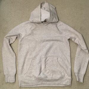 Athleta Girls Light Gray Kids Hoodie (XXL 16)